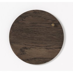 Lavagna magnetica in legno circolare NORD di Naga 25 cm